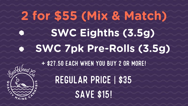 SeaWeed Co - South Portland 2 for $55!!! (Mix & Match)