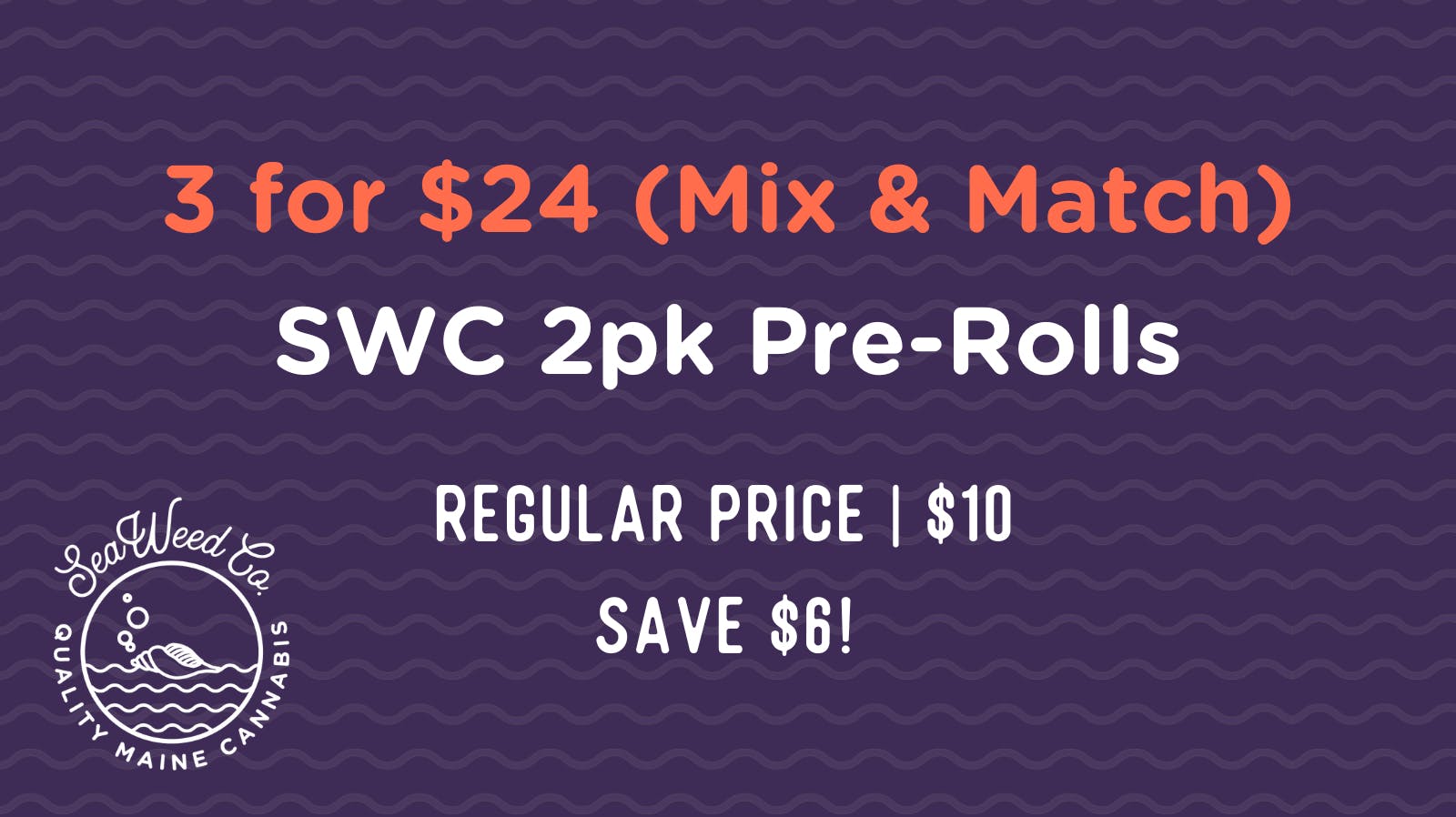 SeaWeed Co - Portland 3 for $24!!! (Mix & Match)