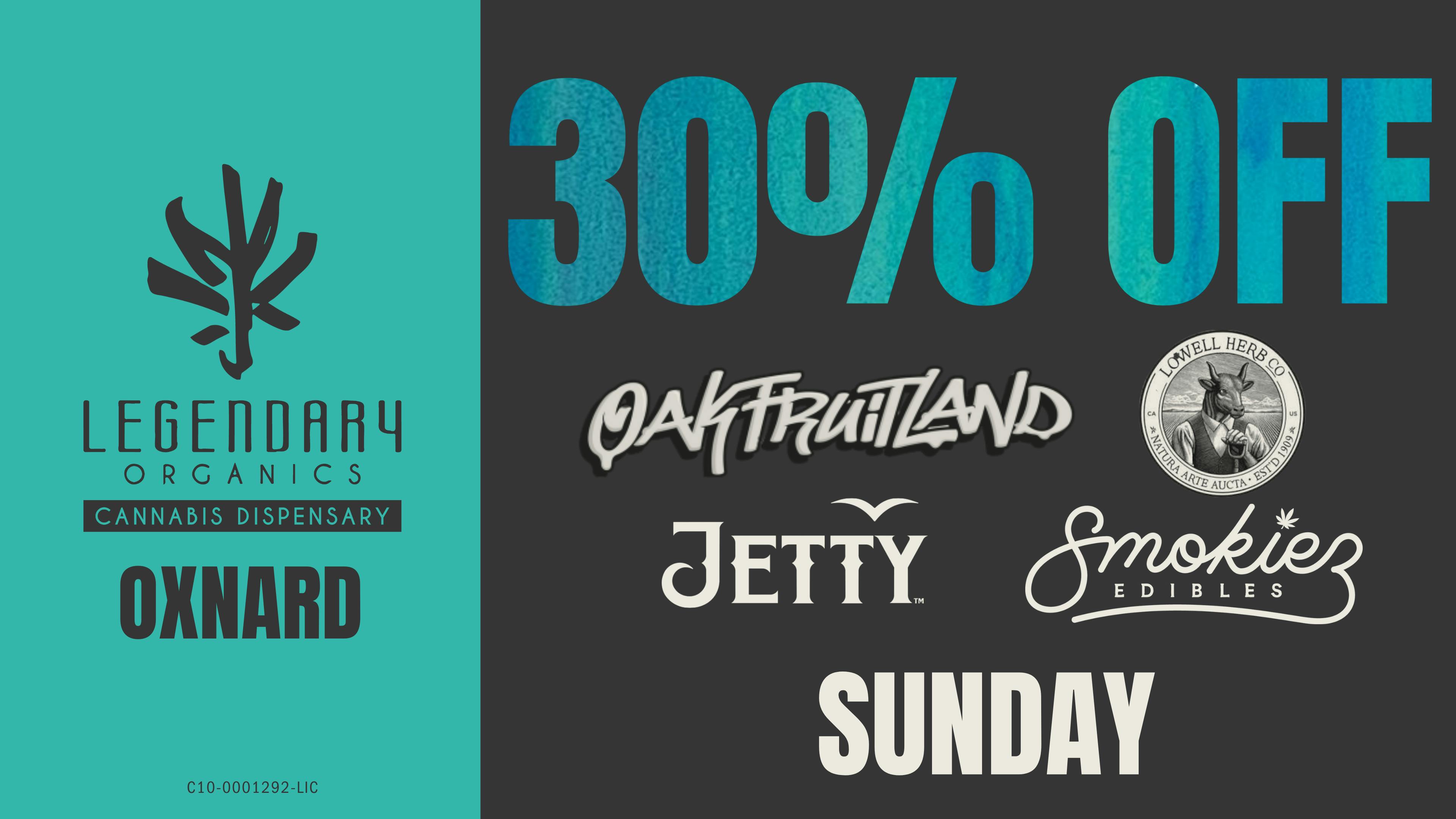 Legendary Organics Oxnard 30% OFF JETTY, OAKFRUITLAND, LOWELL AND SMOKIEZ