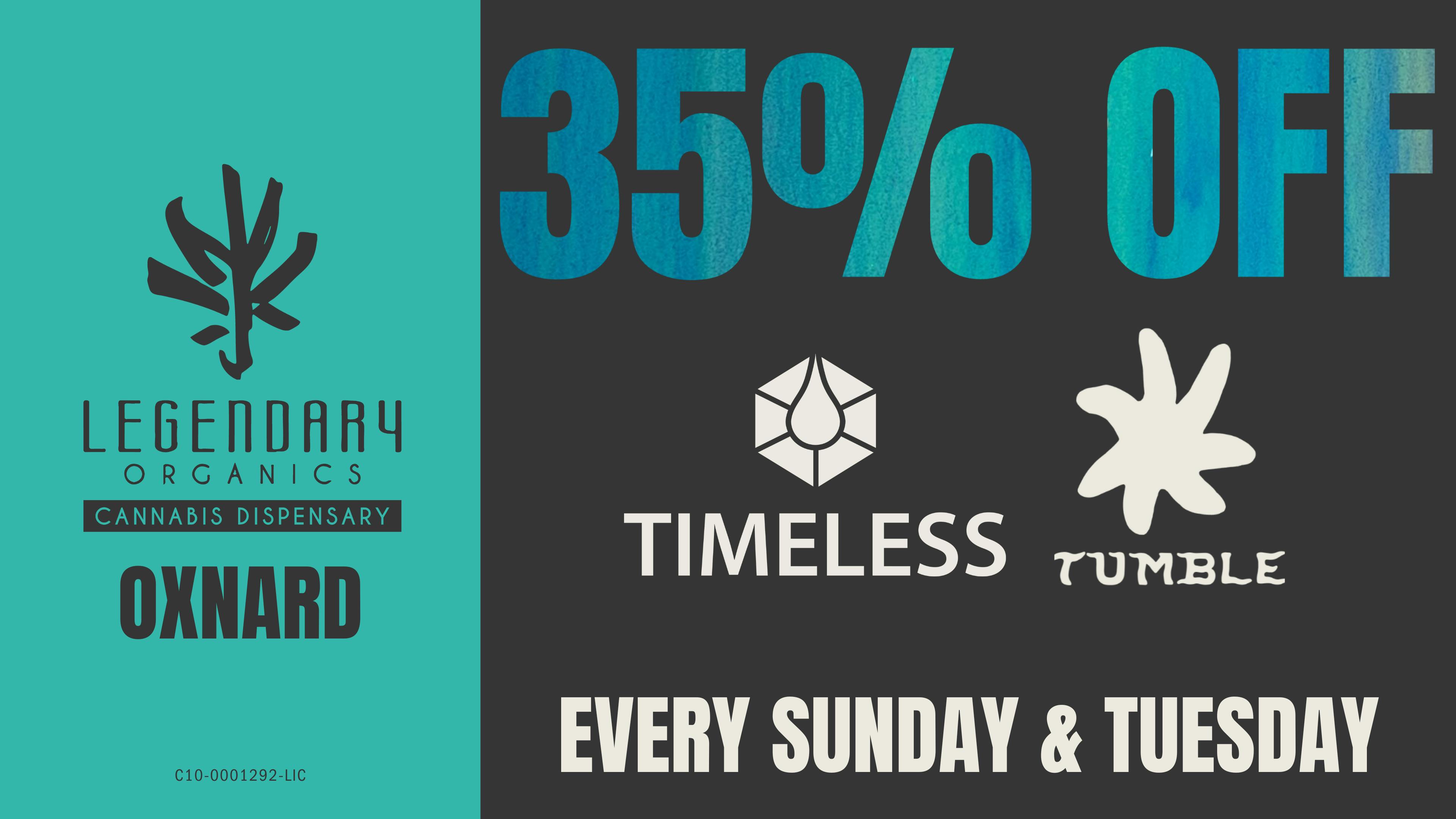 Legendary Organics Oxnard 30% OFF TIMELESS AND TUMBLE