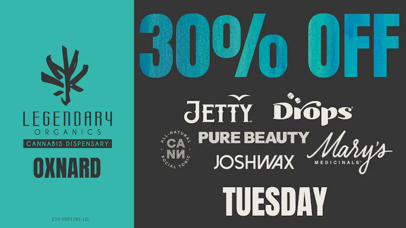 Legendary Organics Oxnard 30% OFF JETTY, PURE BEAUTY, MARY'S MEDICINALS
