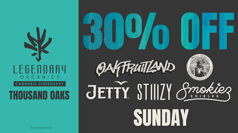 Legendary Organics 30% OFF STIIIZY, OAKFRUITLAND, JETTY AND LOWELL