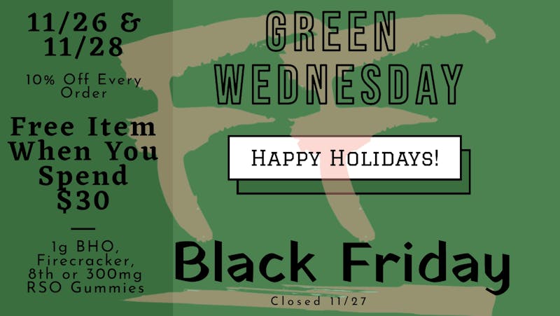 Friendly Fire Delivery Green Wednesday + Black Friday =DEALS!