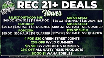 The Chronic Boutique - Pikes Peak BOGO $1 WANA, 25% OFF WYLD & NATTY REMS, + MORE