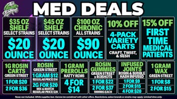 The Chronic Boutique - Pikes Peak $100 OZ NOW $90 | $8 1G WAX | $20 ROSIN CART