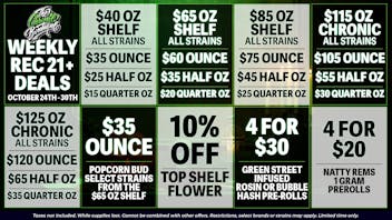 The Chronic Boutique - Pikes Peak $40 OZ NOW $35 | 10% OFF TOP SHELF BUD