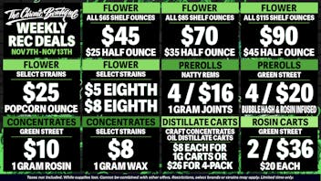 The Chronic Boutique - Pikes Peak 🤑 WEEKLY REC DEALS: $25 SELECT POPCORN OZ ++ MORE