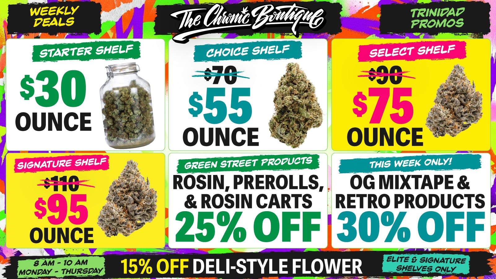 The Chronic Boutique - Trinidad 🚨 30% OFF OG Mixtape + Retro Products! 🔥