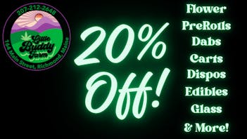 Little Buddy Farm 20% Off Menu Monday