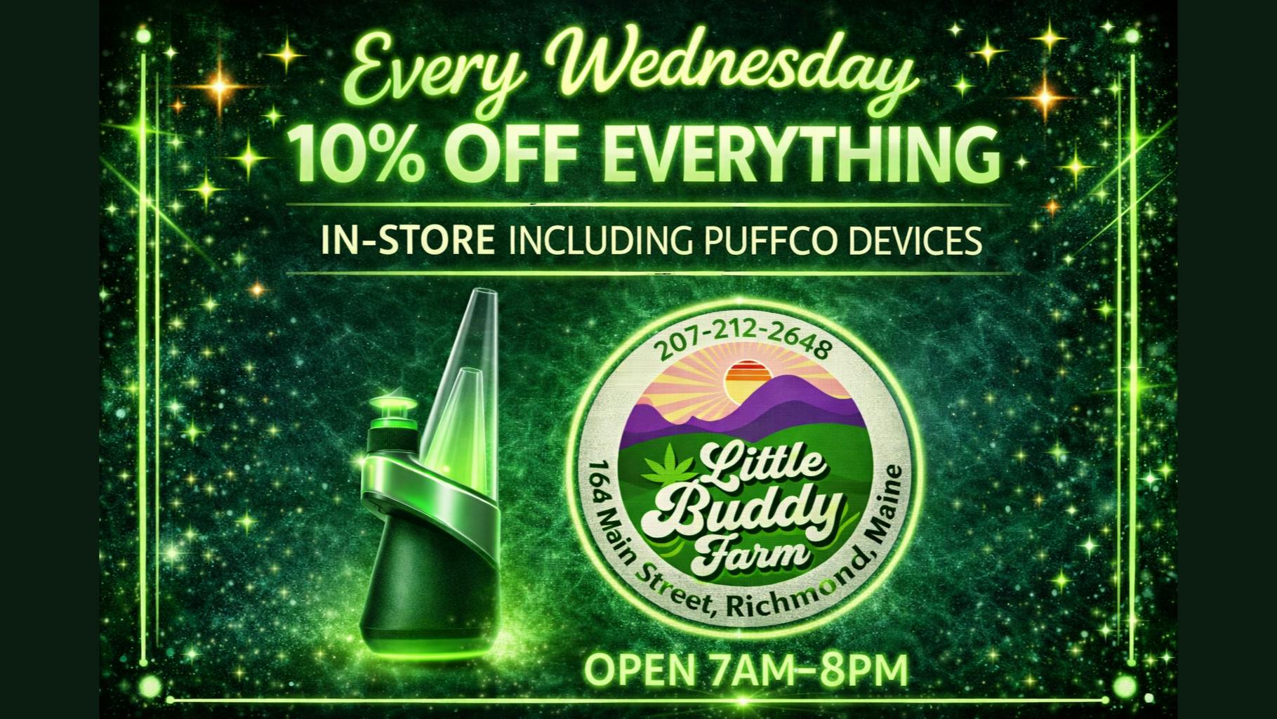 Little Buddy Farm 10% OFF Wednesday