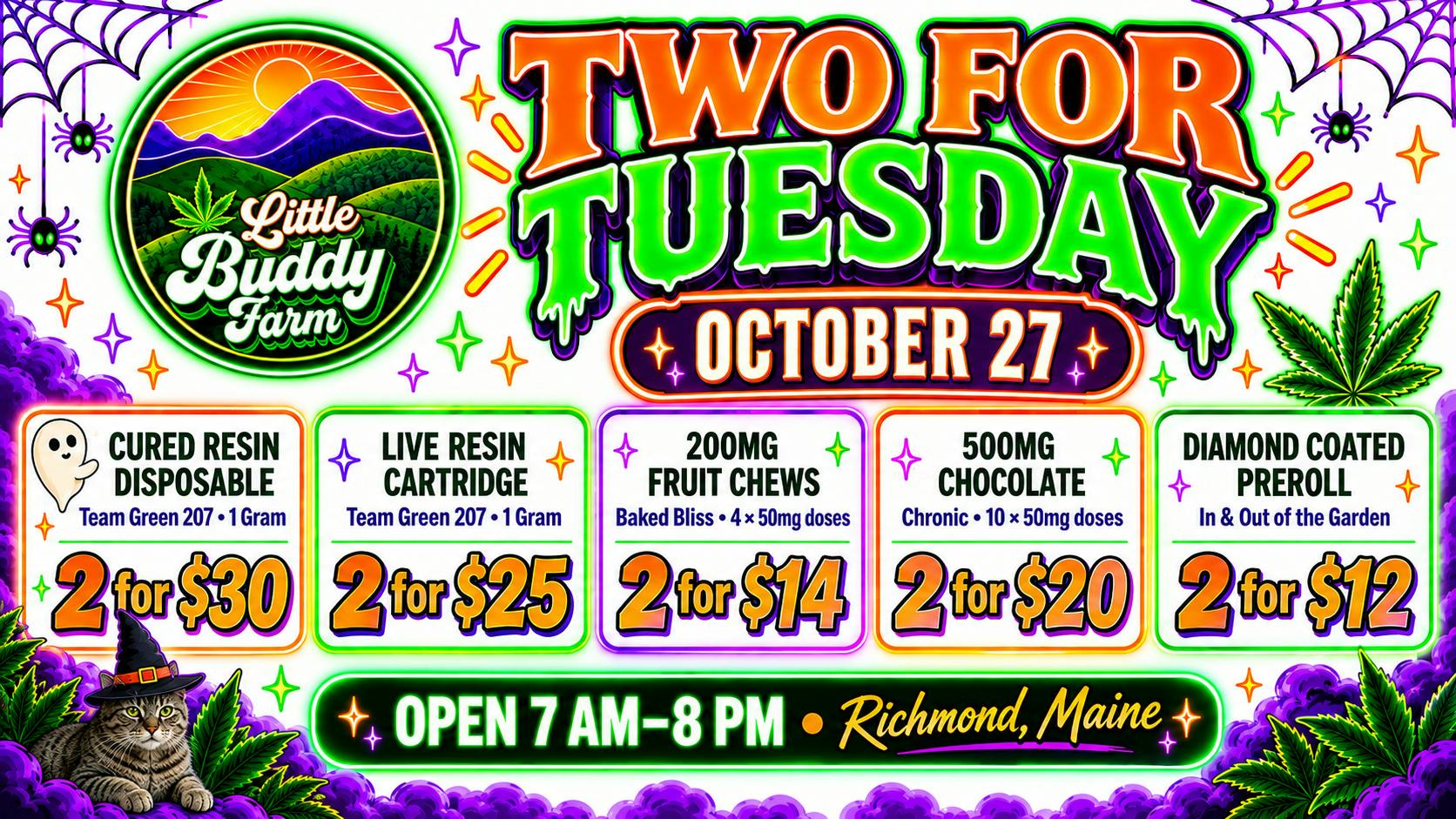 Little Buddy Farm Tuesday Buy 1 Get 1 Deal