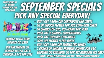 SkyhighLA BIG SkyHigh LA September Deals