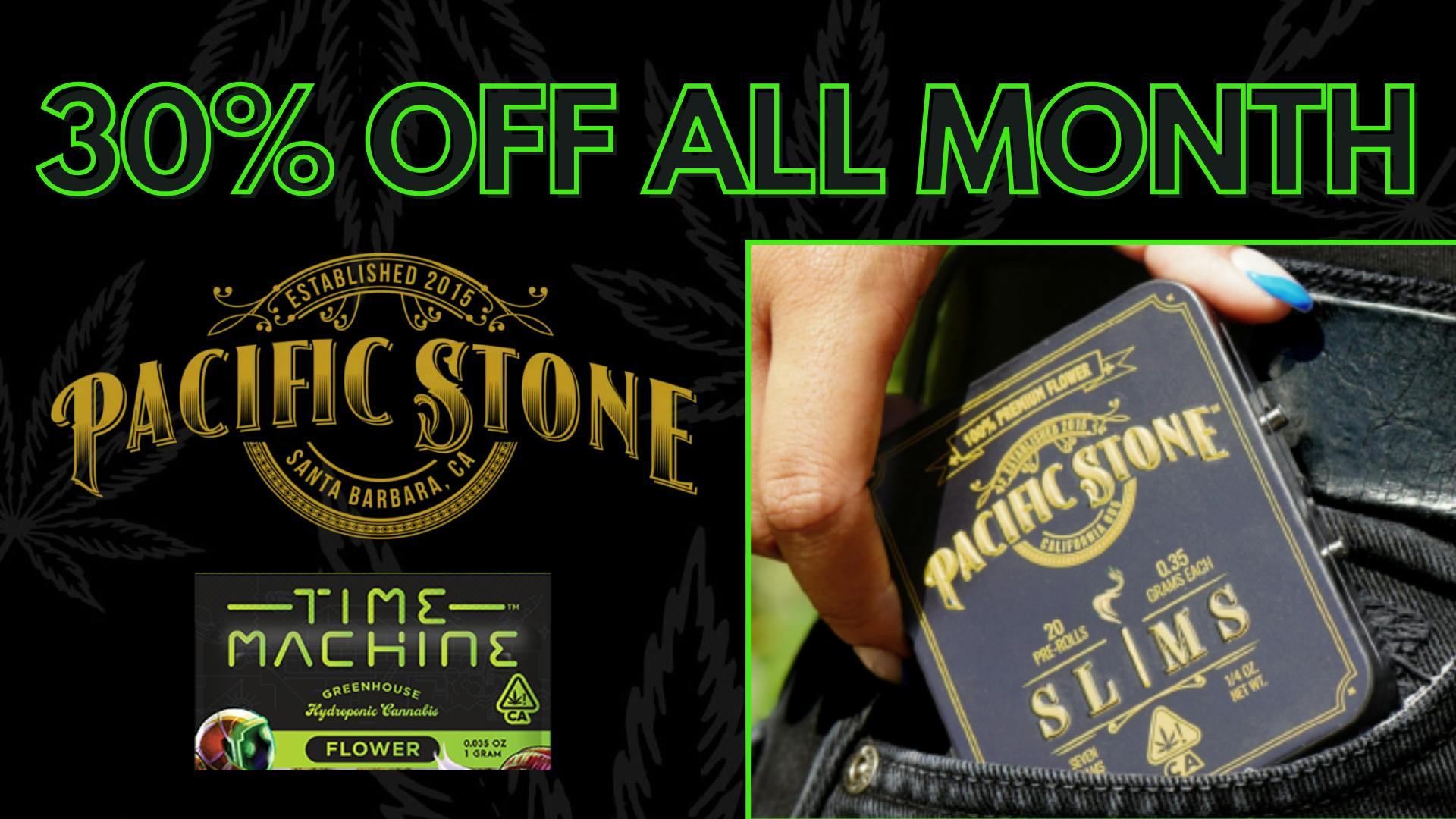 SkyhighLA 30% OFF Pacific Stone All Month @ SkyHigh LA