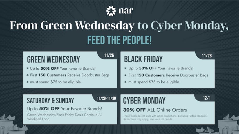 NAR Cannabis - Mount Laurel GREEN WEDNESDAY & BLACK FRIDAY DOORBUSTERS!