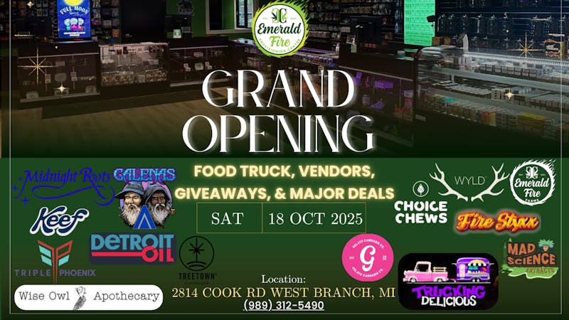 Emerald Fire Provisioning Center- West Branch NEW STORE - NOW OPEN