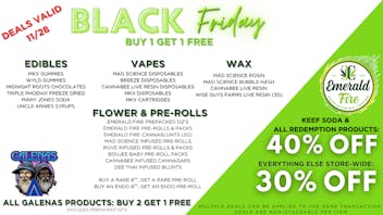 Emerald Fire Provisioning Center- West Branch Black Friday at Emerald Fire!