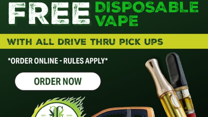 Emerald Fire Provisioning Center- West Branch Place an online order = Get a FREE Disposable Vape