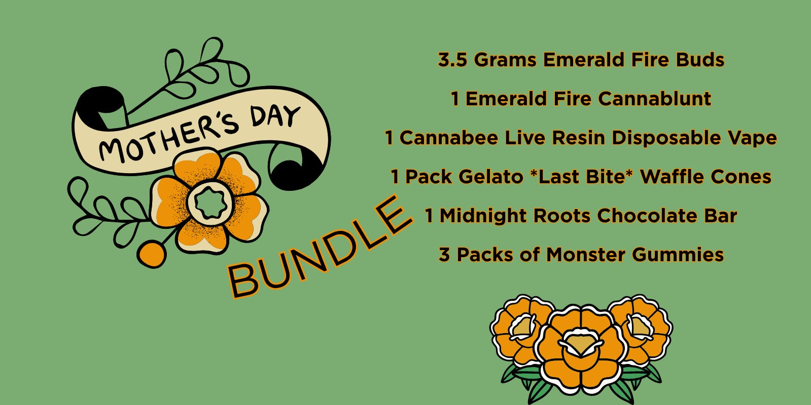 Emerald Fire Provisioning Center- West Branch Mothers Day Bundle