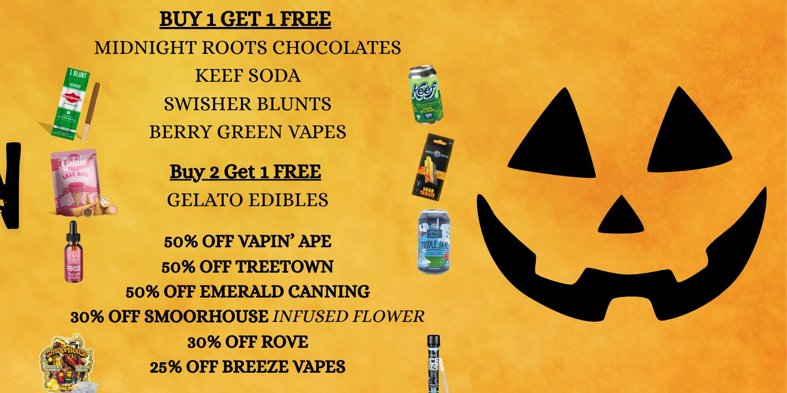 Emerald Fire Provisioning Center- West Branch West Branch HalloWEED Specials!