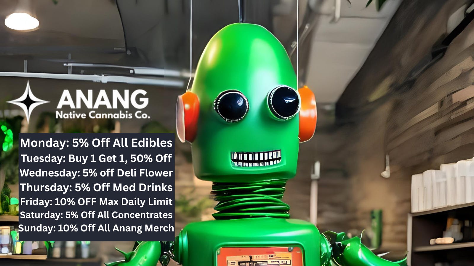 ANANG Native Cannabis Co. ANANG Cannabis Co. - Order Now