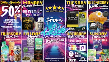 Curbside PCH TERP TUESDAYS!!!! STOCK UP FOR DANKSGIVING NOW 😎