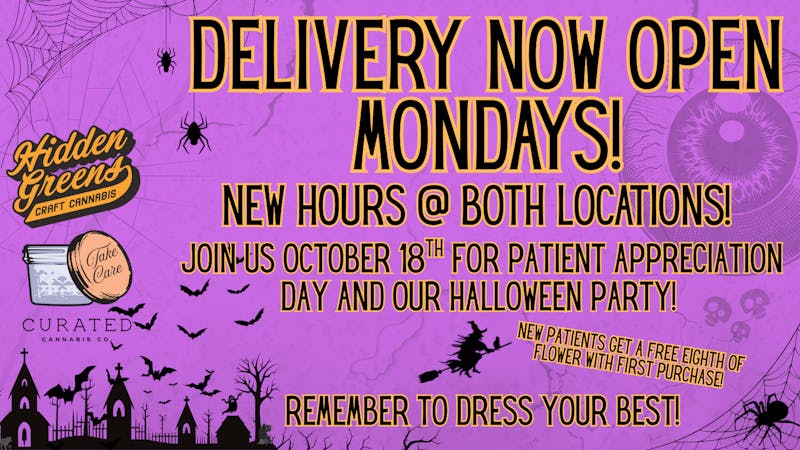 Hidden Greens - Biddeford DELIVERY OPEN MONDAYS! NEW HOURS! JOIN US 10/18!!!
