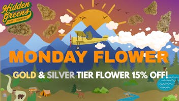 Hidden Greens - South Portland 15% Off Gold & Silver Tier Flower!