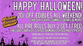 Hidden Greens - South Portland CELEBRATE HALLOWEEN WITH HIDDEN GREENS! 🎃👻🐈‍⬛🦇