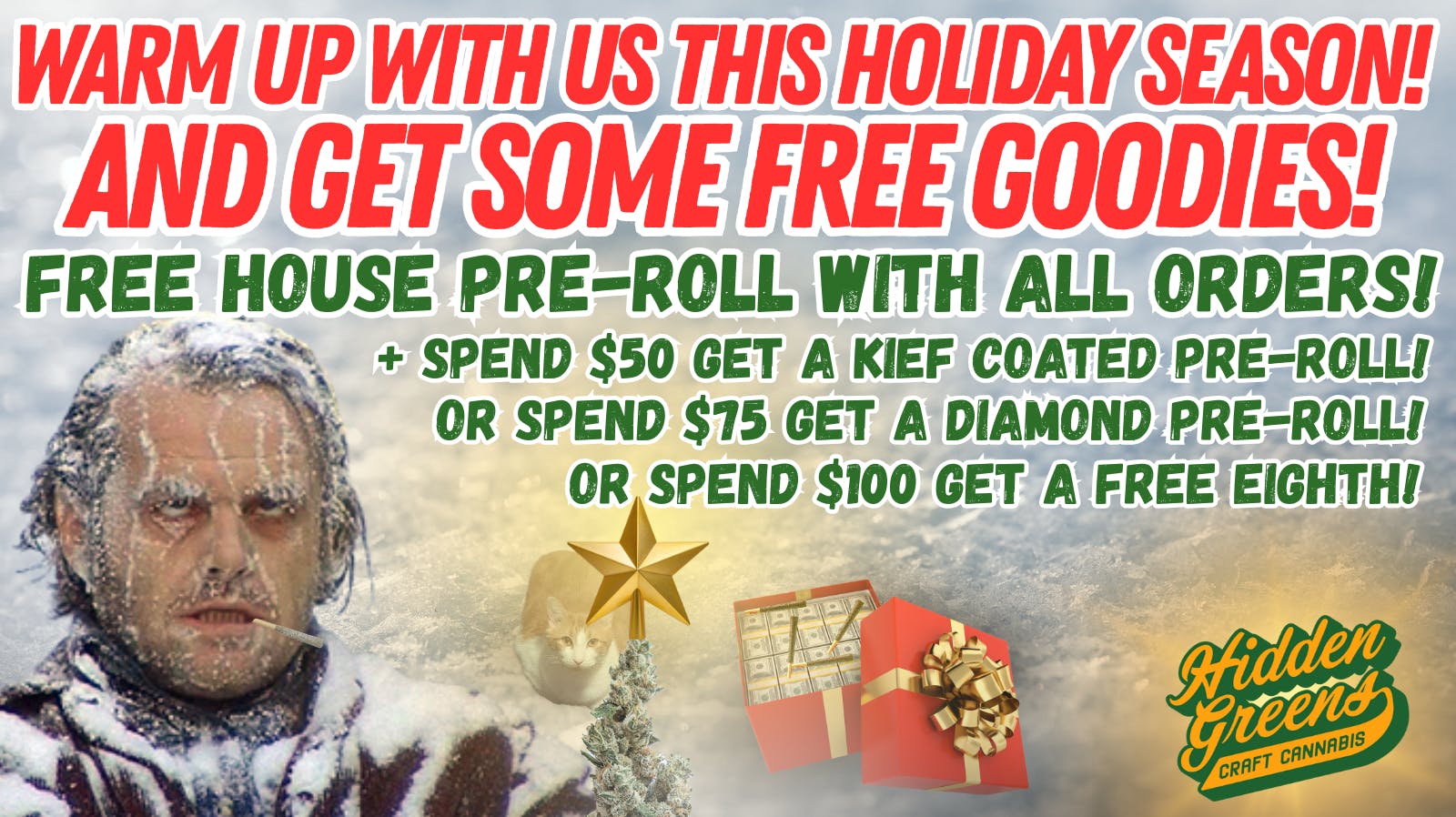 Hidden Greens - South Portland Warm Up With Hidden Greens This Holiday Season!