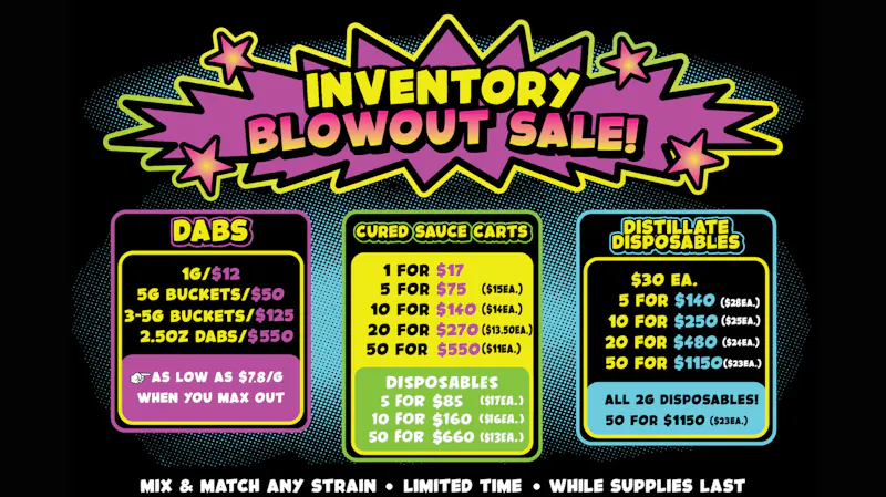 Hidden Greens - Buxton 'Delivery Available' Inventory Blowout Sale While Supplies Last!