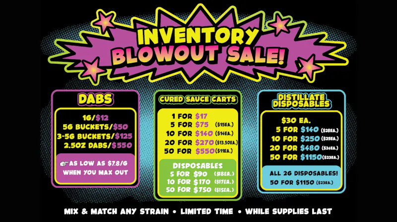 Hidden Greens - South Portland Inventory Blowout Sale While Supplies Last!