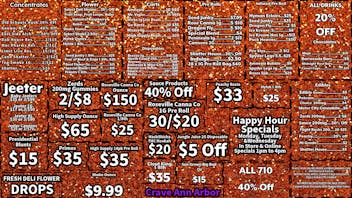 Crave Ann Arbor 1g premium pre rolls 30/$20, 710 40% Off