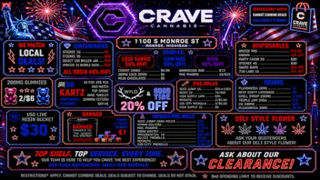 Crave Cannabis WHY WAIT IN LINE... COME SHOP HERE!