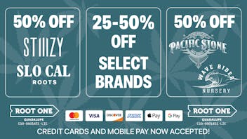 Root One - Guadalupe 25-50% OFF your favorite brands!!!