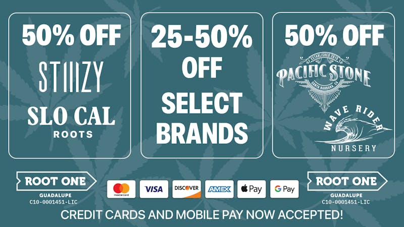 Root One - Guadalupe 25-50% OFF your favorite brands!!!