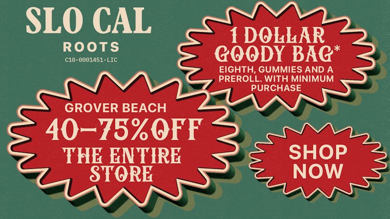 SLOCAL Roots - Grover Beach 40-75% OFF THE ENTIRE STORE+DOORBUSTER GOODY BAGS