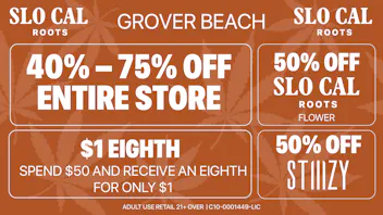 SLOCAL Roots - Grover Beach Croptober in Grover: 40% Off the Entire Store 🍂