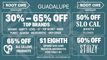 Root One - Guadalupe Croptober at Root One: Up to 65% Off 🍂
