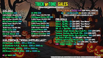 Scorpion Grass TRICK OR TOKE SALES - FLOWER+PRS SALES!
