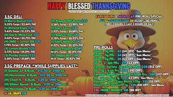 Scorpion Grass HAPPY BLESSED THANKSGIVING - FLOWER+PRS SALES!