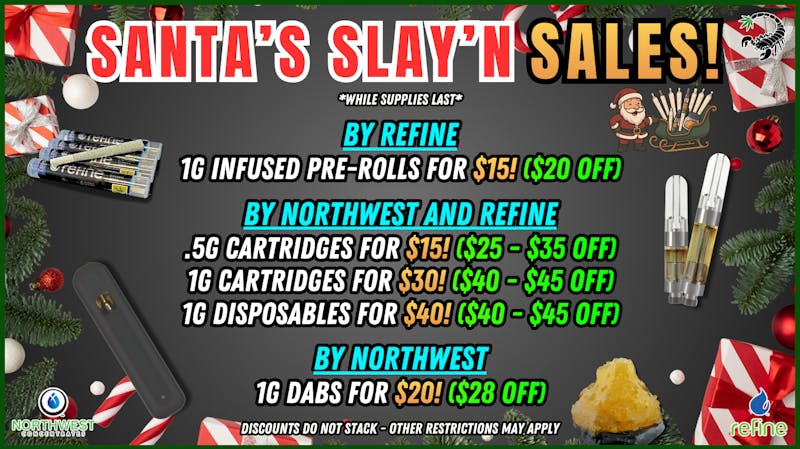Scorpion Grass - South Anchorage SANTA'S SLAY'N SALES - EXCLUSIVE DEALS!