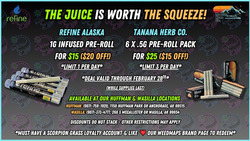 Scorpion Grass The JUICE is worth the SQUEEZE - EXCLUSIVE DEAL!