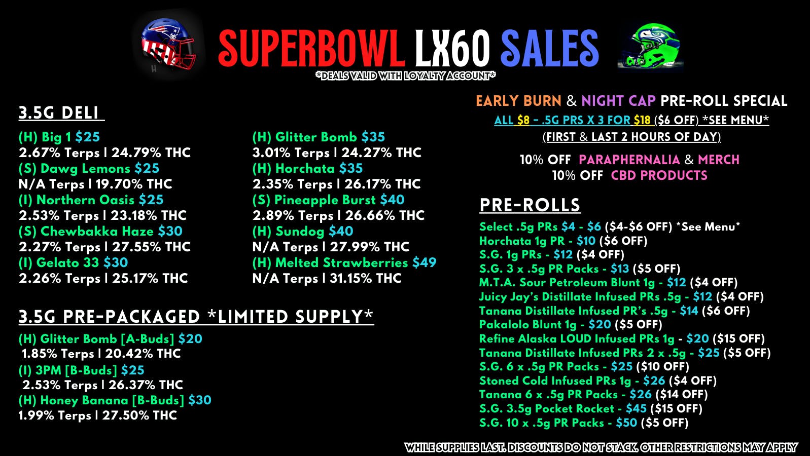 Scorpion Grass - South Anchorage Superbowl LX60 SALES - CARTS, DABS, EDIBLES!