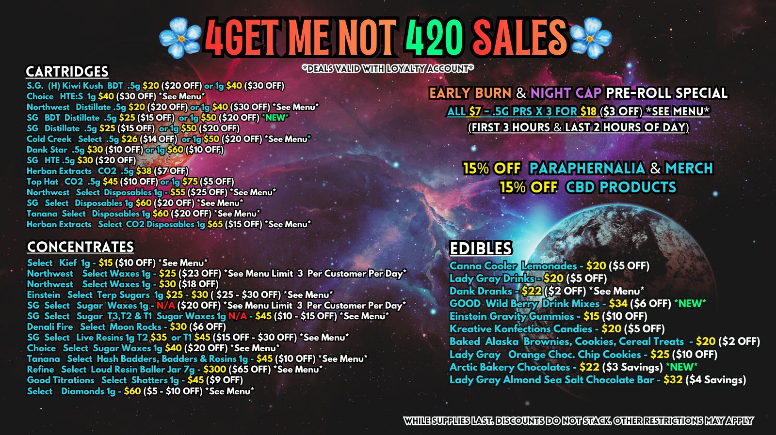 Scorpion Grass 4GET ME NOT 420 SALES!