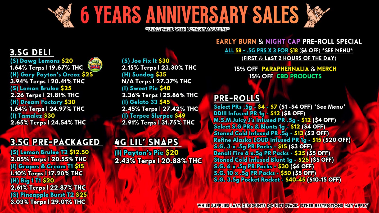 Scorpion Grass - South Anchorage 6 YEARS ANNIVERSARY SALES - FLOWER & PRE-ROLLS!