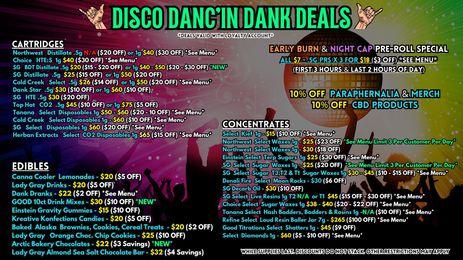 Scorpion Grass DISCO DANC'IN DANK DEALS