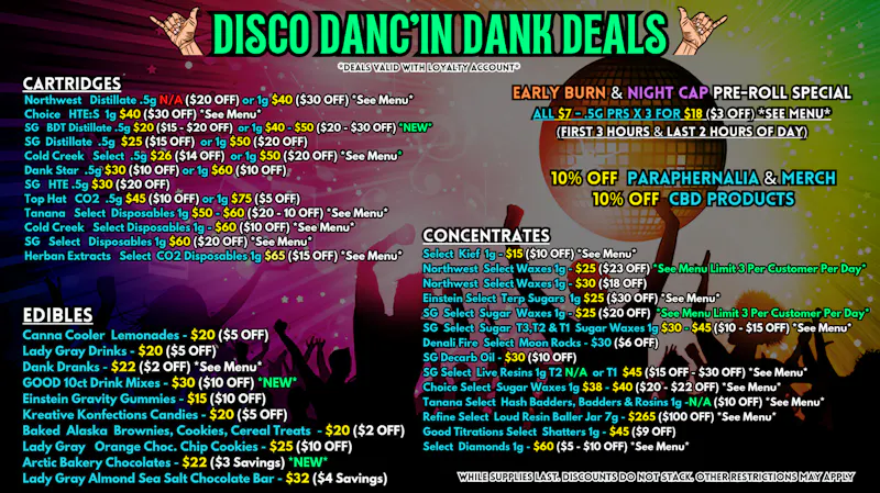 Scorpion Grass DISCO DANC'IN DANK DEALS