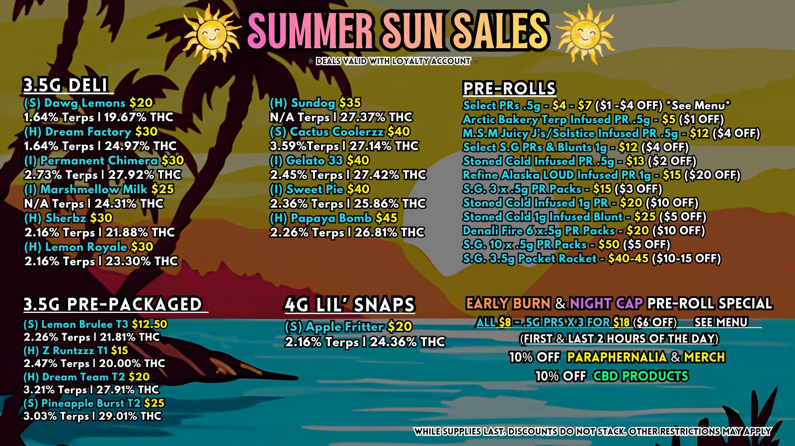 Scorpion Grass - South Anchorage SUMMER SUN SALES! FLOWER & PREROLLS!