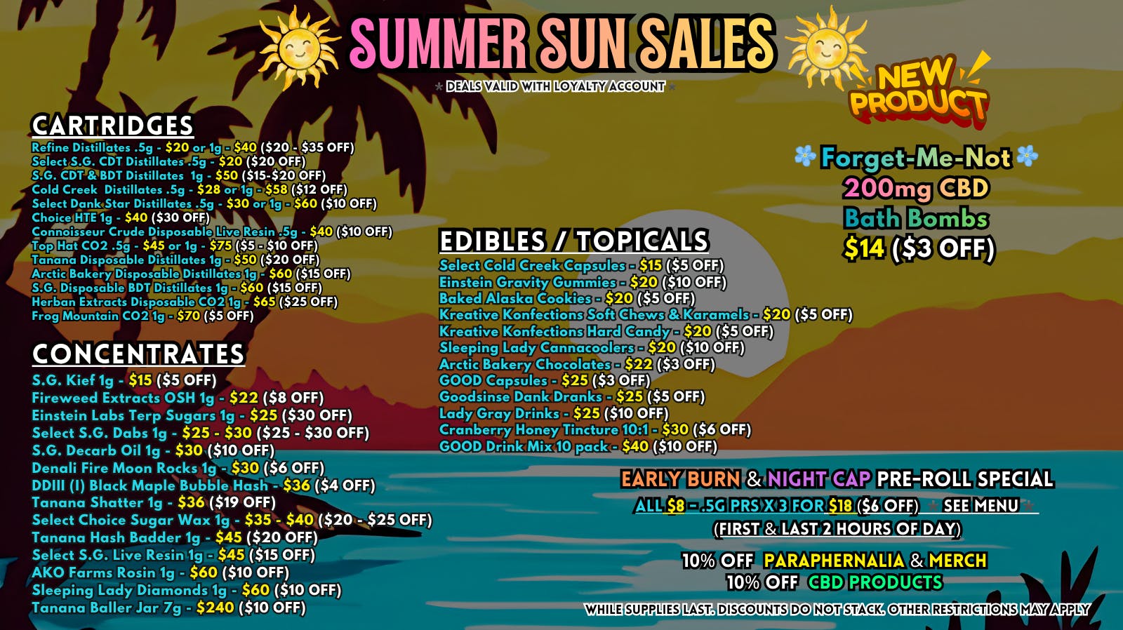 Scorpion Grass - South Anchorage SUMMER SUN SALES! CARTS, DABS, & EDIBLES!