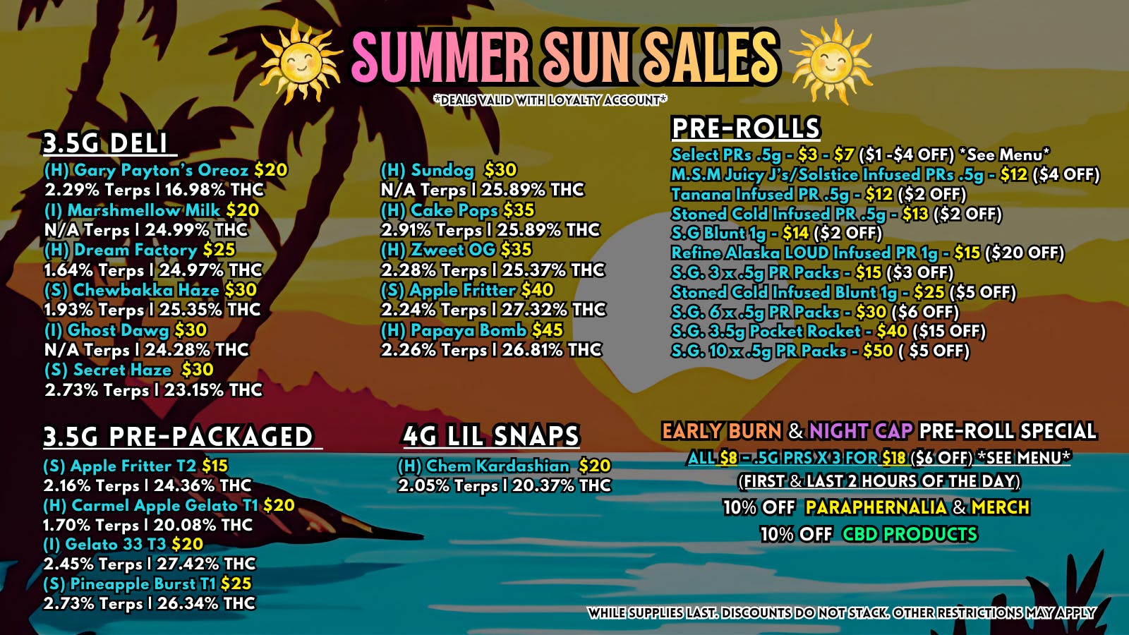 Scorpion Grass - South Anchorage SUMMER SUN SALES! FLOWER & PREROLLS!